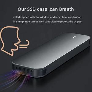 Aluminum <b>M</b>.<b>2</b> Solid State Hard Drive Housing Supports NGFF <b>SSD</b> Hard Disk Enclosure M2 <b>Ssd</b> case for wd - Product Image 4