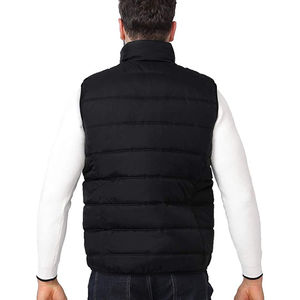 Chaleco acolchado para hombre, ropa informal de primera calidad, Top sin mangas de punto con estampado de logotipo personalizado, chaqueta acolchada de tendencia - Product Image 6