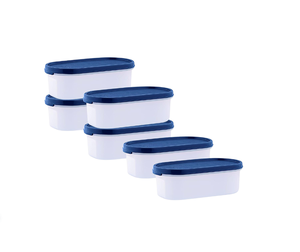 Cajas pequeñas redondas de plástico transparente para almacenamiento de alimentos, artículos de cocina multifuncionales sin BPA, caja de plástico transparente hermética - Product Image 5