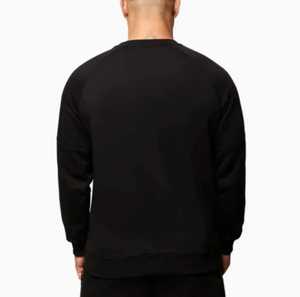 Ensemble de survêtement pour homme en polycoton noir de qualité supérieure, coupe ajustée, séchage rapide, respirant, pour l'hiver - Product Image 3