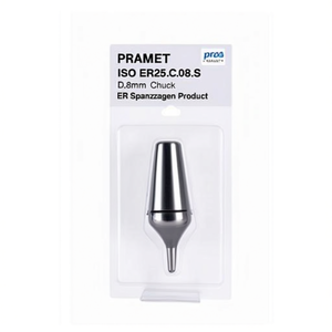 Producto PRAMET ISO ER25.C.08.S D.8mm Mandril ER Spannzangen - Product Image 2