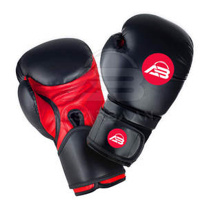 Gants de boxe de haute qualité au meilleur prix, fabricant pakistanais, équipement de combat en cuir PU, gants de boxe - Product Image 2