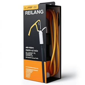 REILANG 400-900mm Hand Lever Drum <b>Pump</b> for Heating Oil Diesel Kerosene Hydraulic Oil 16L/min Versatile for Various <b>Fluids</b> - Product Image 3