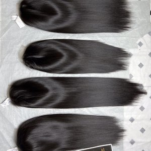 Perruques vietnamiennes 100% cheveux humains sans colle Genius trame fermeture perruque brute droite longue durée par Cloudyhair fournisseur vente été - Product Image 4