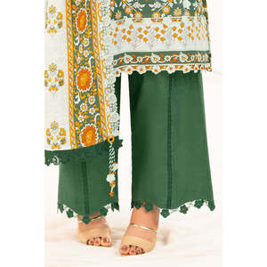 ชุดสูทคัตตาร์พิมพ์ลาย 3 ชิ้นสำหรับผู้หญิง พร้อมผ้าคลุมไหล่ รุ่น K-52083 - Product Image 4