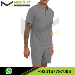 Bộ quần áo nam thời trang thoải mái, áo thun và quần đùi, bộ đồ thể thao nam 2 món, chất liệu thoáng khí - Product Image 4