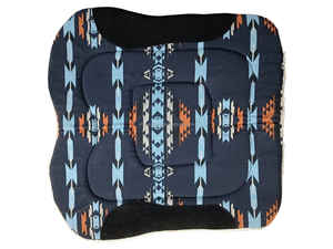 Gran oferta personalizable Navajo Horse Saddle Pad genuino Tan cuero indio algodón tamaño 30x30/32x32 OEM/ODM - Product Image 3