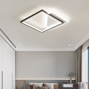 Modern <b>LED</b> Chandelier Cloud Shape Acrylic Metal Base Ra90 3500K Warm White AC Asian Design Large Bedroom <b>Surface</b> <b>Mounted</b> - Product Image 3