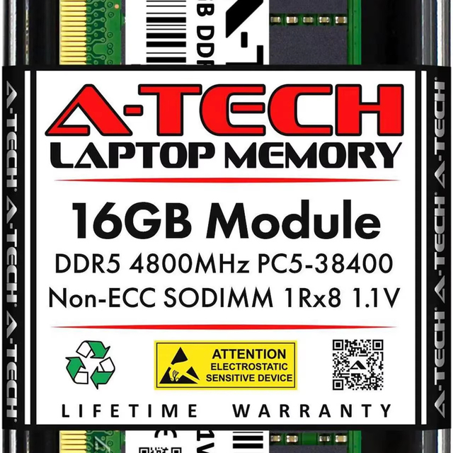 New Genuine for Hynix 16GB PC5-38400 DDR5-4800MHz Laptop Memory HMCG78AEBSA