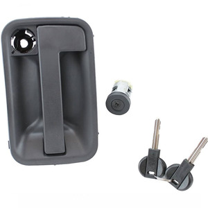 Poignée de porte avant noire pour Fiat Scudo 1995 - 2003 <span class=keywords><strong>Citroen</strong></span> <span class=keywords><strong>Jumpy</strong></span> <span class=keywords><strong>Peugeot</strong></span> 1473216899 9101G8 9101W7 350105005900 - Product Image 2