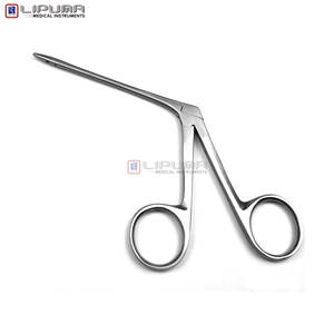 Forceps auriculaires, instrument chirurgical ORL pédiatrique, manche en alligator, forceps pour l'élimination des polypes, instruments médicaux - Product Image 4
