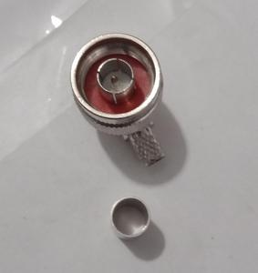 Conector de crimpado de ángulo recto macho N para aplicaciones de RF para - Product Image 5