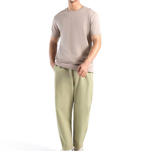 Unisex Oversized Short Sleeve T-Shirt Front Blank Custom Printed 100% Cotton Eco-Friendly 220g Streetwear O-<b>Neck</b> for Men <b>Women</b> - Product Image 5