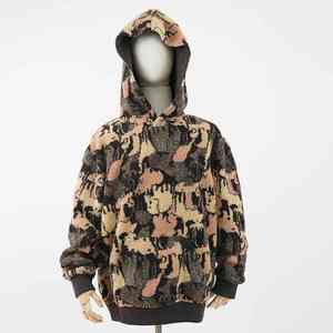 Veste polaire zippée coupe-vent personnalisée, veste polaire thermique personnalisée, veste matelassée pour le camping, sweat-shirt pour homme - Product Image 6