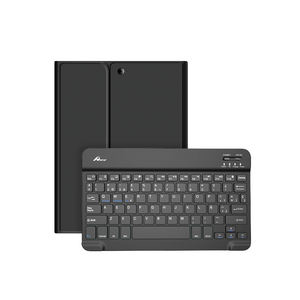 Teclado Español Bluetooth de 10" con Mecanismo de Tijera, Mini Teclado Inalámbrico para Laptop con Idiomas Inglés y Francés - Product Image 1