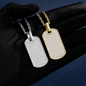 Producción de Colgantes de Diamantes de Acero Inoxidable Personalizados, Joyería con Incrustaciones de Alta Definición para Cadenas de Hip Hop - Product Image 3