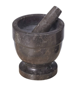 Morteros de granito de mármol y utensilios de cocina de prensa de Pestal Mortero de piedra de mármol natural con juego de mortero para la venta - Product Image 4