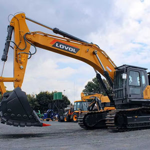 Excavatrice sur chenilles hydraulique LOVOL FR480D/FR480E de 48 tonnes |   Moteur Cummins |   Machinerie de construction et minière robuste - Product Image 1