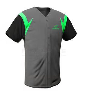 Conjunto de uniforme de Béisbol Juvenil más vendido, ropa deportiva transpirable, diseño OEM, uniformes baratos a la venta - Product Image 4