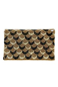 Bolso de mano bordado con cuentas de semillas de moda para mujeres y niñas, bolso de mano con cuentas de semillas hecho a mano para mujeres y niñas con estilo - Product Image 3