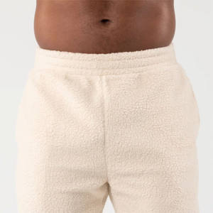 Logotipo personalizado Streetwear Sudaderas con capucha Chaqueta Sudadera Conjunto Sherpa Fleece Joggers Pantalones de chándal y sudaderas con capucha Conjunto - Product Image 6