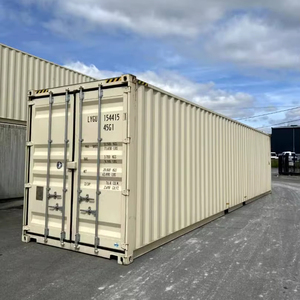 Conteneur d'expédition sec de 40 pieds Conteneur de stockage en acier aux normes ISO pour le transport et l'entreposage de marchandises - Product Image 1