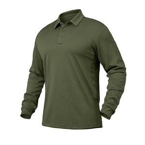 Nuevo diseño, liso, informal, venta al por mayor, Polo de golf de alta calidad con logotipo bordado, Polo de golf ajustado - Product Image 5