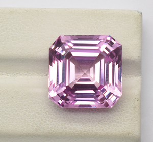 24,44 Cts AAA Flawless Pink Morganite Asscher Cut Gemstone Excelente calidad Morganite Ring & Fine Jewelry Making Gemstone 15 MM - Product Image 5