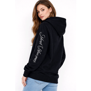 Sudaderas con capucha de alta demanda, de algodón y forro polar, unisex, con cremallera, estilo casual urbano, producción al por mayor para invierno - Product Image 2