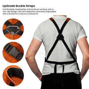 Tabliers de sécurité de qualité supérieure, respirants et légers, avec design et couleur personnalisés, en vente en ligne - Product Image 4