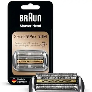 Cassette de tête de rasoir de remplacement Braun 94M argent compatible avec les rasoirs Series 9 Pro et Series 9 - Product Image 6