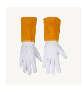 TIG ถุงมือเชื่อม cowhide น้ำหนักเบามีความยืดหยุ่นทนความร้อน - Product Image 3