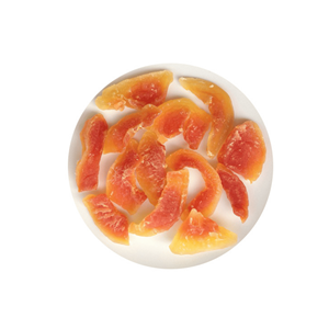 Papaya seca en trozos masticables de estilo tropical, material: papaya secada al sol; uso: mezcla para panadería y cobertura para postres; origen: suministro de frutas de Vietnam - Product Image 3