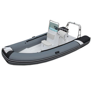 TOP NOUVEAU Bateau de pêche en fibre de verre de 5,4 m (17,5 pieds) de qualité 100% d'origine européenne, petit yacht de luxe avec cabine, bateau de luxe avec moteur - Product Image 5