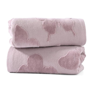 Serviettes en jacquard doux et teintes pour l'hiver, pour la maison et les hôtels, disponibles en gros à prix de gros, ensemble de serviettes - Product Image 1