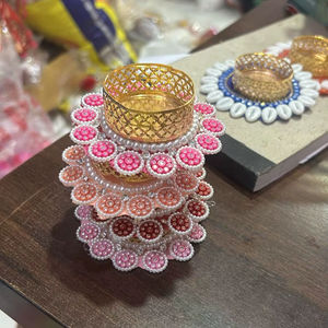 Diwali en métal antique Diyas pour Pooja laiton décor à la maison décoratif Diyas Deepak pour Temple décor de mariage - Product Image 1