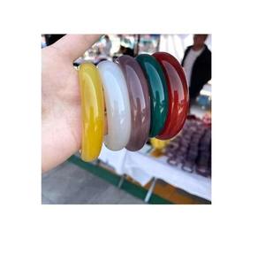 Bracelet Bracelet d'art en résine pour femmes légères classiques Bracelets fabriqués de bijoux à la mode colorés - Product Image 2