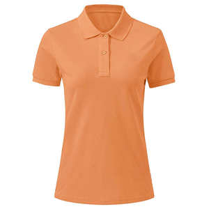 Femmes Slim Fit décontracté pour Polo respirant confort haut de sport manches courtes solide à la mode nouveau Style personnalisable tricot - Product Image 1