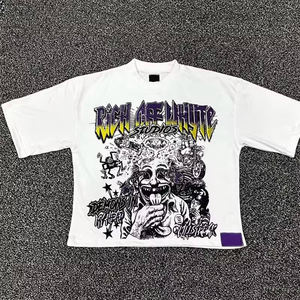 Servicio OEM alta calidad Digital diseño personalizado Dtg impreso camiseta transpirable gráfico camisetas para hombres y mujeres 100% algodón - Product Image 1