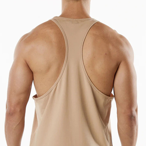 Vente chaude 100% coton hommes léger décontracté débardeurs été nouveau Style solide respirant impression conception femmes Version également - Product Image 6