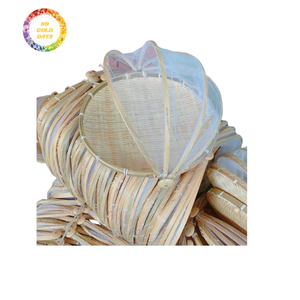 ตะกร้าไม้ไผ่สานพร้อมฝาครอบตาข่ายสำหรับเวียดนาม - Product Image 6