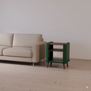 Mesa decorativa de alta calidad de diseño minimalista de madera maciza para muebles para el hogar, muebles de interior - Product Image 1