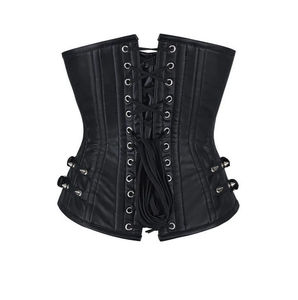 Women Genuine <b>Leather</b> <b>Corset</b> Top Crop Bustier Bra <b>Corset</b> Tops Female Trendy Wholesale <b>Corsets</b> Pour Body Shaping Pu <b>Leather</b> Top - Product Image 3