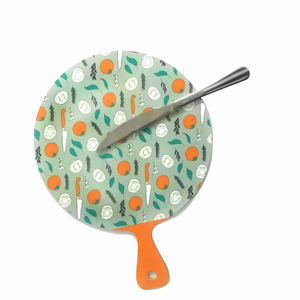 เขียงไม้ทรงใหม่ รูปทรงสี่เหลี่ยมผืนผ้า ทำจากไม้มะม่วง สำหรับหั่นปลา หั่นสลัด - Product Image 6