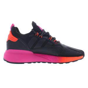 Adidas ZX 2K pour Homme – Chaussures Décontractées Noires/Rouge Solaire en Maille Respirante et Légère avec Semelle en Caoutchouc/EVA pour Printemps, Été, Automne et Activités de Plein Air - Product Image 3