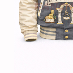 Blouson bomber maçonnique élégant, confortable et décontracté – Vêtement de mode maçonnique tendance et doux pour le quotidien - Product Image 3