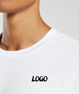 เสื้อยืดโอเวอร์ไซส์ผ้าฝ้ายระบายอากาศลายสก็อตสำหรับผู้ชายไซส์พลัสแบบสั่งทำพิเศษ คุณภาพสูง คอกลม - Product Image 5