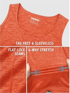 Débardeurs à séchage rapide décontractés de grande taille pour hommes chemise sans manches en tricot pour l'entraînement et la musculation athlétique - Product Image 5