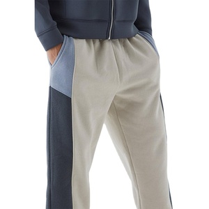 Venta al por mayor: Pantalones de lona casuales para hombre, diseño de calle con paneles laterales, dos bolsillos, corte regular, ligeros, cálidos para otoño - Product Image 4