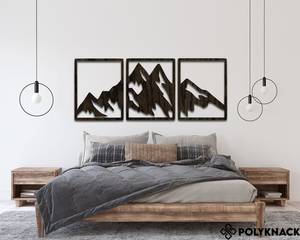 Meilleur choix de tenture murale en bois faite à la main avec un design en macramé, pièce décorative artistique Boho pour un intérieur de maison élégant et moderne - Product Image 2